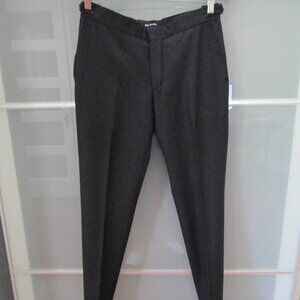 The Kooples Fitted Tuxedo Pants Black 100% Wool